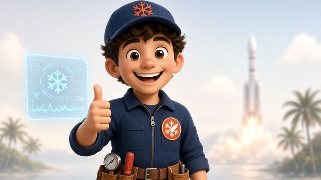 Mikey, OBC’s AI HVAC assistant (illustration)